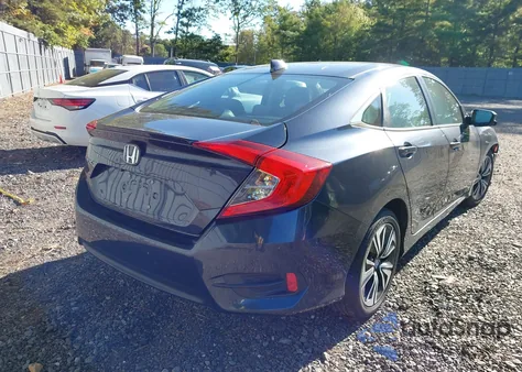 2017 Honda Civic Ex-T from USA, damaged, VIN 19XFC1F31HE206844